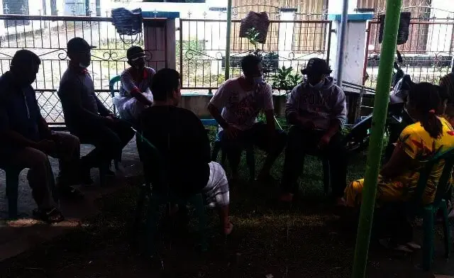 Keluarga Joko Susanto Terima Bantuan dari PMI Kecamatan Pinang