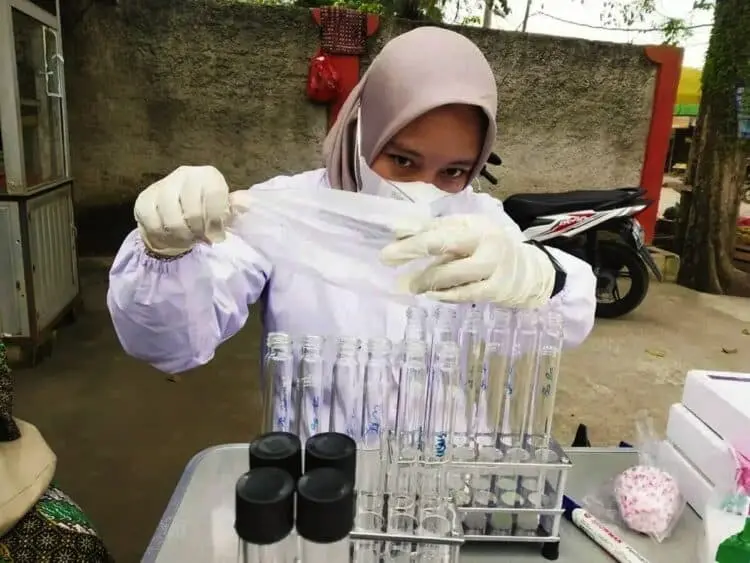 Loka POM Kabupaten Tangerang Temukan Tahu Berformalin di Desa Pete