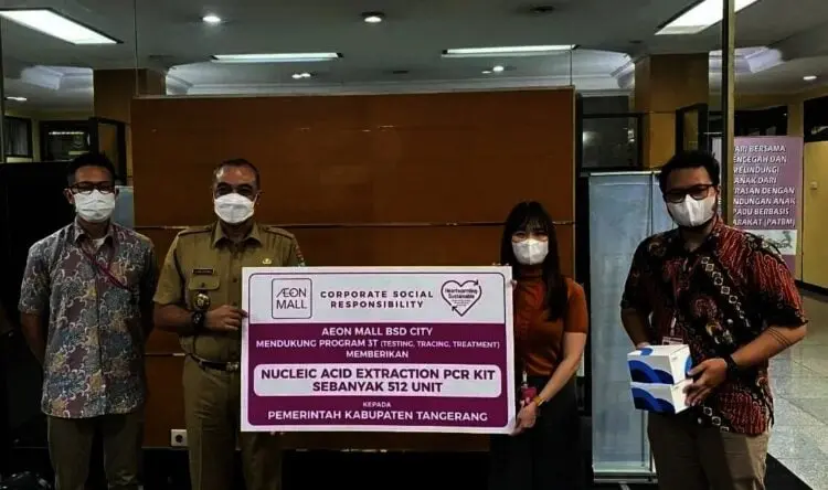 Bupati Zaki Terima Bantuan 512 Alat Pendeteksi Covid-19