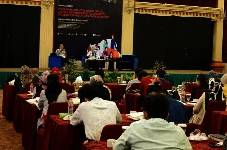 Pandemi Covid-19, Pelaku Industri Kreatif Diminta Menerapkan CHSE