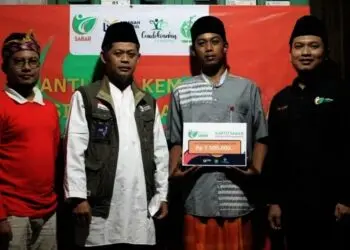 Wakil Ketua DPRD Padenglang Berikan Santunan Kematian