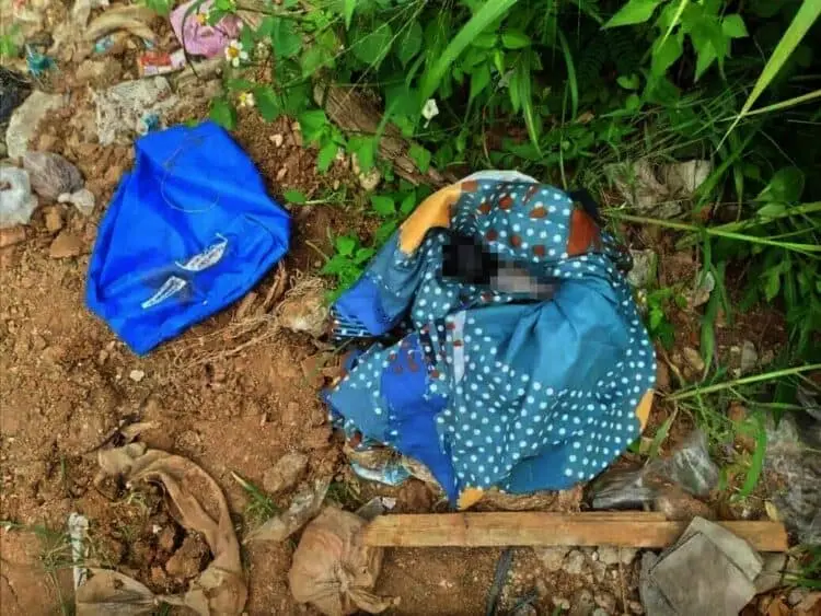 Di Karang Tengah, Mayat Bayi Ditemukan di Tempat Sampah