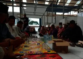 Indahnya Kebersamaan, Begini Cara Pedagang Pasar Padarincang Sebelum Tempati Lokasi Baru