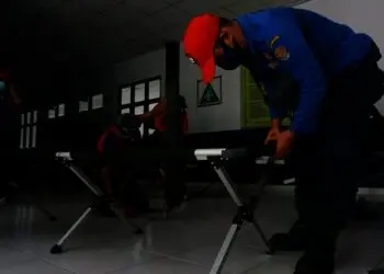Siapkan 150 Velbed di SMPN 30 Kota Tangerang