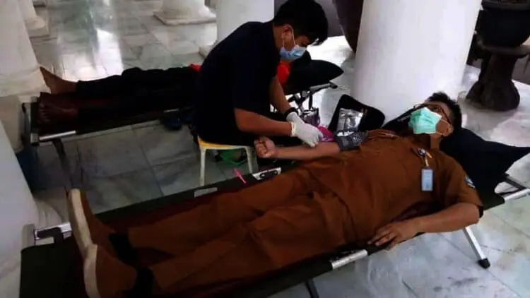 Harapan Bupati Tatu Untuk Masyarakatnya Ditengah Minimnya Stok Darah di UDD
