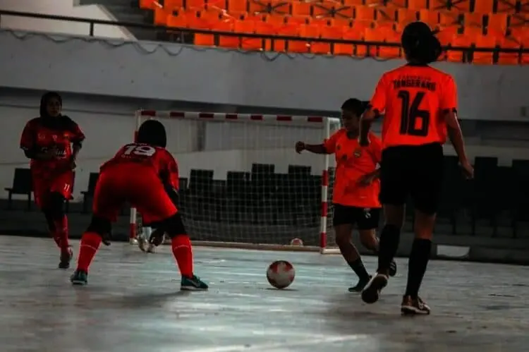 Tim Futsal Putri Kabupaten Tangerang Menang Berturut-turut