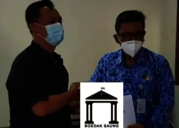 Antisipasi Meluasnya Paparan Covid-19, “Boedak Saung” Turut Sosialisasikan 5M