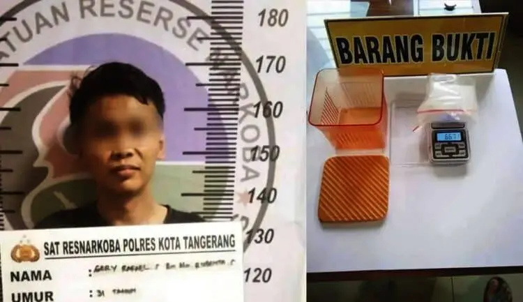 Miliki 66,97 Gram Sabu, Warga Cikande Ditangkap