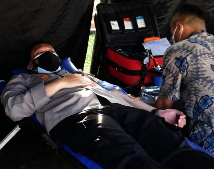 PMI Pandeglang Krisis Stok Darah, PMI dan Polres Ajak Seluruh Pihak Mendonor