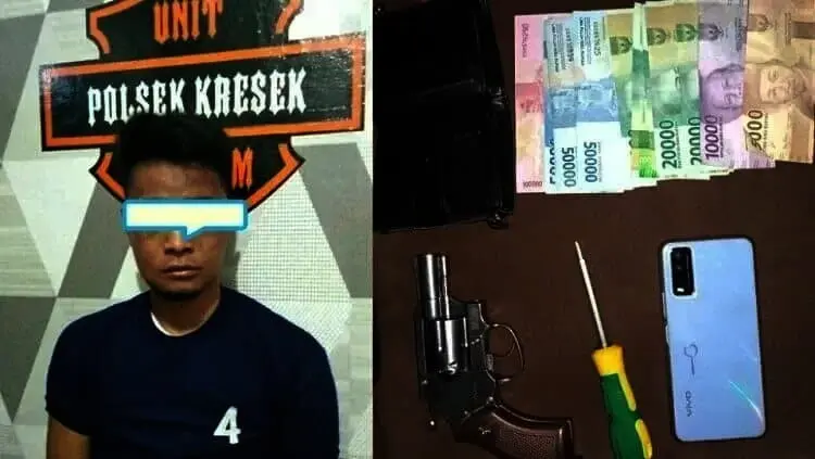 Maling Hp Bawa Air Softgun Ditangkap