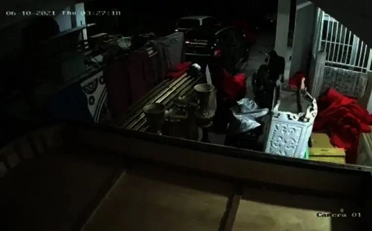 Maling Motor "Gentayangan" di Majasari, 2 Kali Bobol Rumah Warga, Aksinya Terekam CCTV