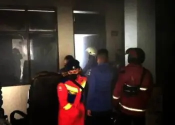 Ada Kepulan Asap, Ternyata Ruang Fraksi PAN Ludes Terbakar