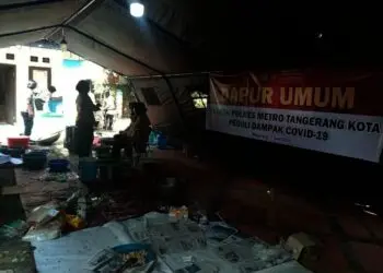 Penuhi Kebutuhan Makan, Dapur Umum Didirikan, Dijadwalkan Berlangsung Tiga Hari