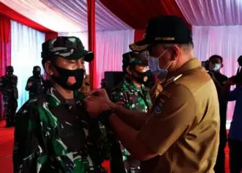 Bupati Tangerang Resmi Buka Kegiatan TMMD Tahun 2021 di Jambe