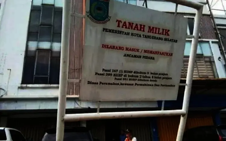 1.500 Bidang Aset Pemkot Tangsel Belum Bersertifikat
