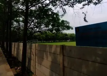 Lapangan Sukun di Belakang Puspemkot Tangerang Ditertibkan
