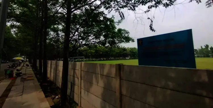 Lapangan Sukun di Belakang Puspemkot Tangerang Ditertibkan