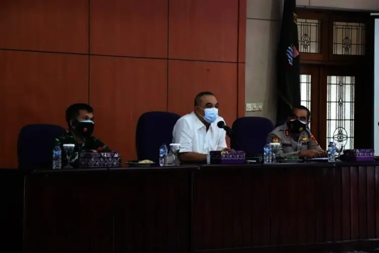 Sanksi Pelanggaran Protokol Kesehatan di Kab. Tangerang, KTP dan SIM Disita