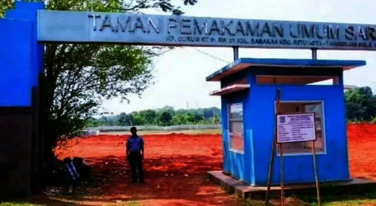 TPU Sari Mulya Dibidik Jadi Pemakaman Covid-19