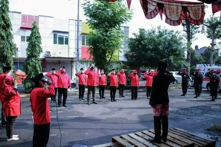 Peringati Hari Lahir Pancasila, Kader PDI Perjuangan Wajib Tegak Lurus