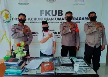 Kasat Binmas Polres Tangsel Kunjungi Kantor FKUB