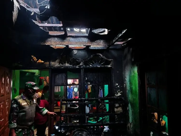 Di Kampung Cerewed, Satu Unit Rumah Terbakar