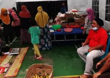 PMI Pinang Pasok Logistik Dapur Umum di Panunggangan Utara