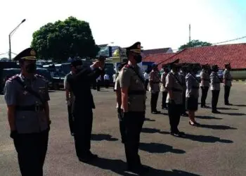 Ini Dia Jajaran Perwira Baru di Polres Pandeglang, Usai Upacara Sertijab