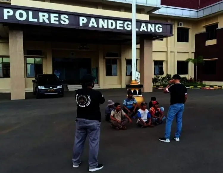 Penyisiran Premanisme di Pandeglang, 6 Orang Diamankan
