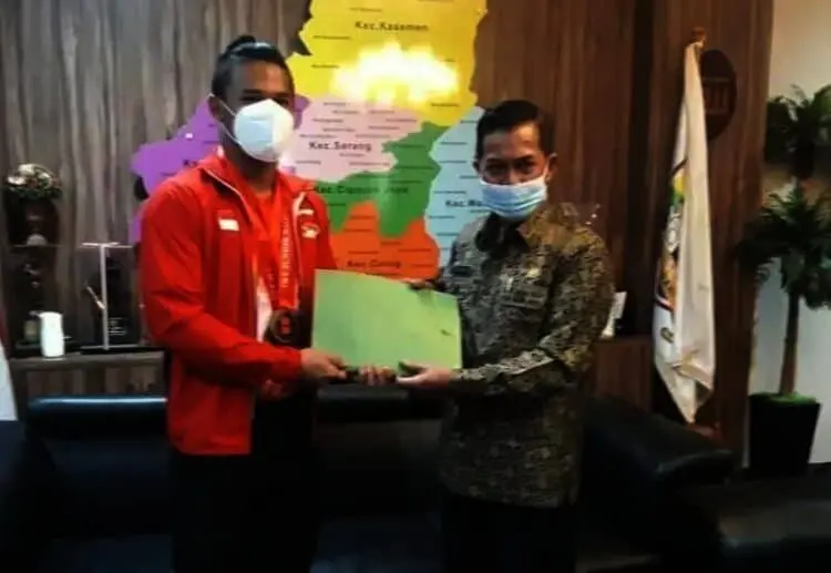 Beri Rizki Hadiah, Wali Kota Serang Janjikan Tempat Latihan