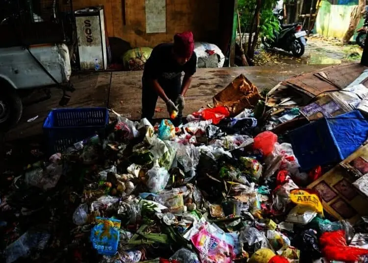 Melihat, Penguraian Sampah Organik di TPST Benua Hijau