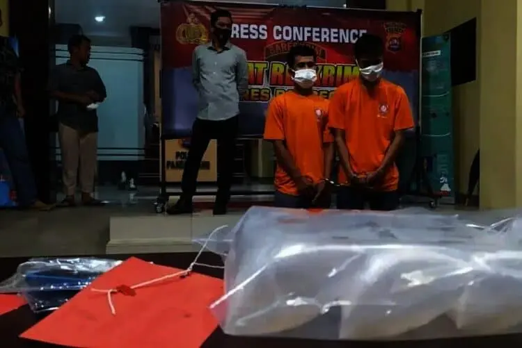 Polair Pandeglang Gagalkan Penyelundupan Benih Lobster di Cibaliung