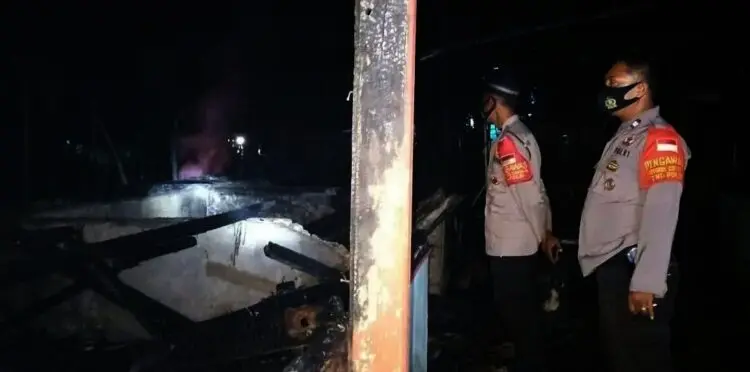 Lupa Matikan Kompor, Satu Rumah di Cisoka Tangerang Terbakar
