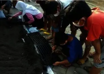 Isi Waktu Liburan, Anak-anak Generasi Gerbang BETAH Diajari Bercocok Tanam