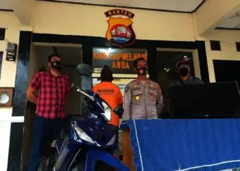 Spesialis Maling Motor di Rumah Diringkus Polisi