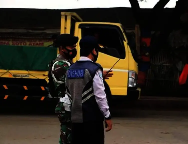 Penegakan Perbup 47 Kembali Digencarkan, 41 Truk Melanggar Perbup Dipaksa Putar Balik