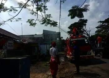 Satgas Penanganan Covid-19 Lebak Kembali Gencar Semprot Cairan Disinfektan