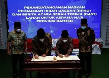 20 Tahun Dinanti, Asrama Haji Banten Segera Berdiri, Pemkot Tangerang Hibahkan Lahan untuk Asrama Haji