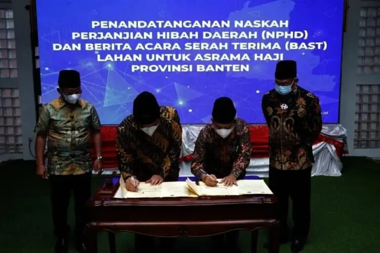20 Tahun Dinanti, Asrama Haji Banten Segera Berdiri, Pemkot Tangerang Hibahkan Lahan untuk Asrama Haji
