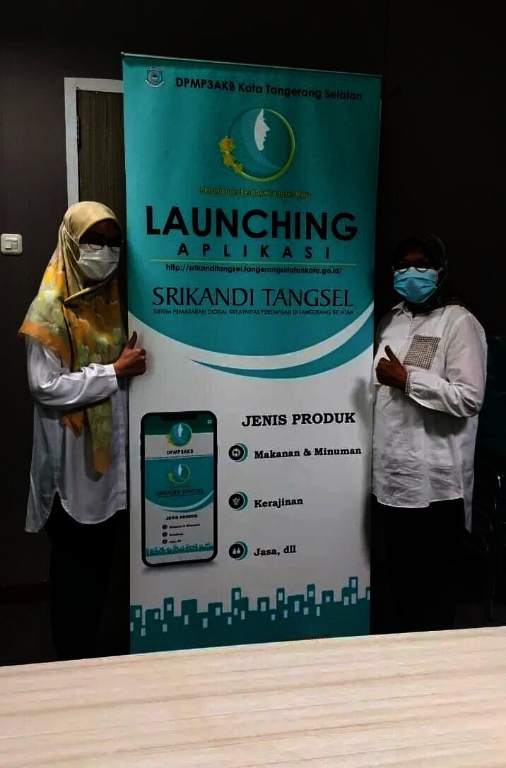 DPMP3AKB Hadirkan Srikandi, Sistem Pemasaran Digital Kreativitas Perempuan di Tangsel
