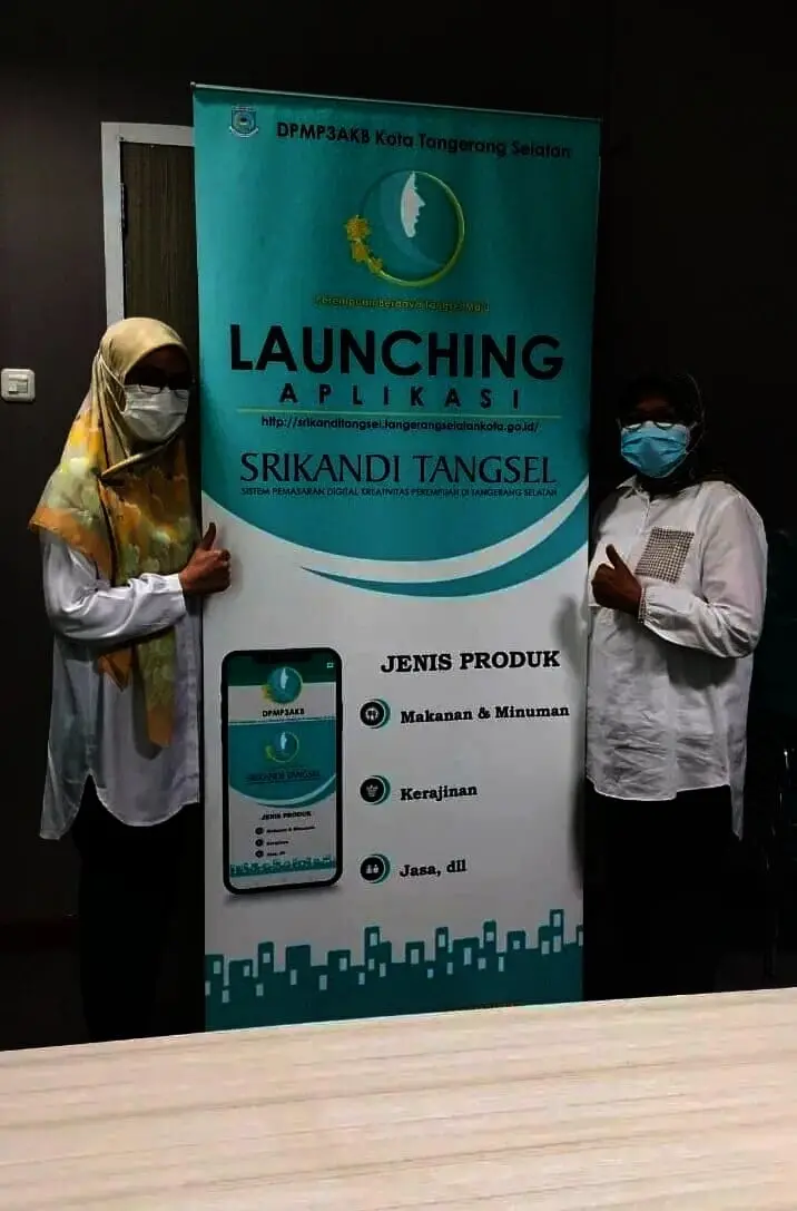 DPMP3AKB Hadirkan Srikandi, Sistem Pemasaran Digital Kreativitas Perempuan di Tangsel