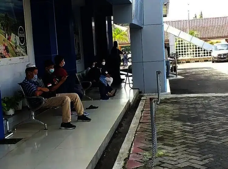 Pelayanan MPP Kabupaten Pandeglang Diserbu, Prokes Diperketat