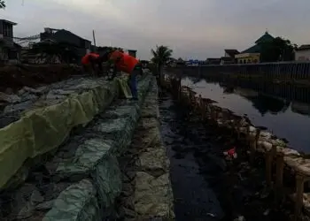 Turap 500 Meter Dibangun di Kali Ledug untuk Kurangi Dampak Banjir