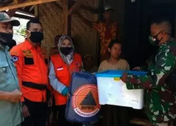 Rumah dan Motor Milik Pedagang Sayur di Lebak Ludes Terbakar