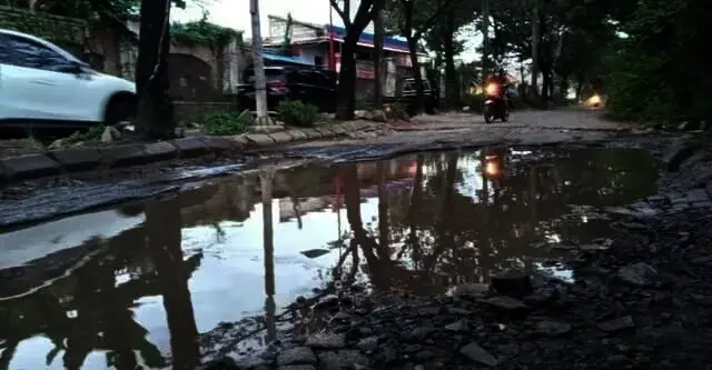 Jalan Boulevard Taman Royal Diperbaiki, Ketua RW: Terima Kasih Pemkot Tangerang