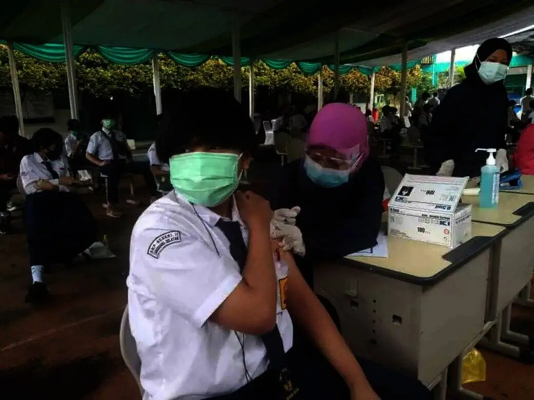 52.406 Siswa di Tangsel Akan Divaksinasi 52.406 Siswa di Tangsel Akan Divaksinasi