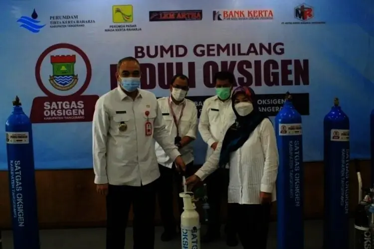 Satgas Oksigen Dibentuk, Gabungan dari BUMD