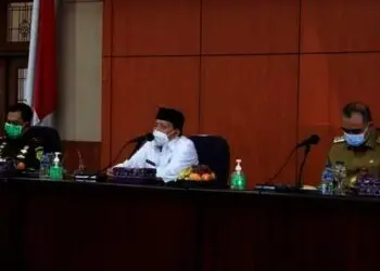 Gubernur Banten Bersama Wali kota dan Bupati Bahas Kelangkaan Obat dan Oksigen
