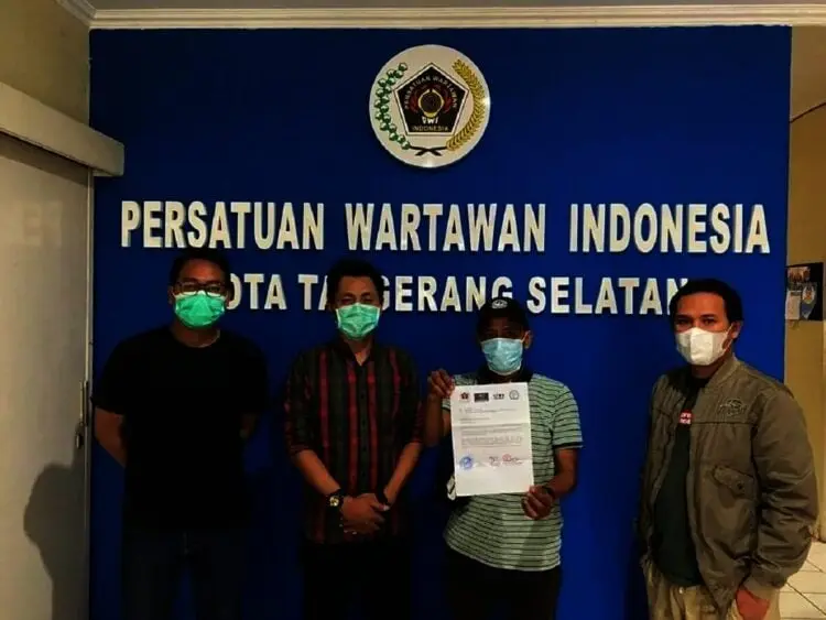 Organisasi Pers Layangkan Surat Ke Polres Tangsel