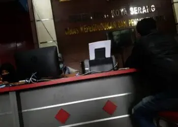 Disdukcapil Kota Serang Tetapkan Pelayanan Online